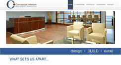 Desktop Screenshot of conceptualinteriors.com